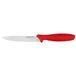 Rockingham Forge Essentials universeel mes, 12,5 cm, rood, rvs