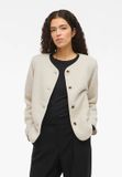 Vila Vest Viada Teddy Jacket - Noos 14104855 Birch Femme Taille 38
