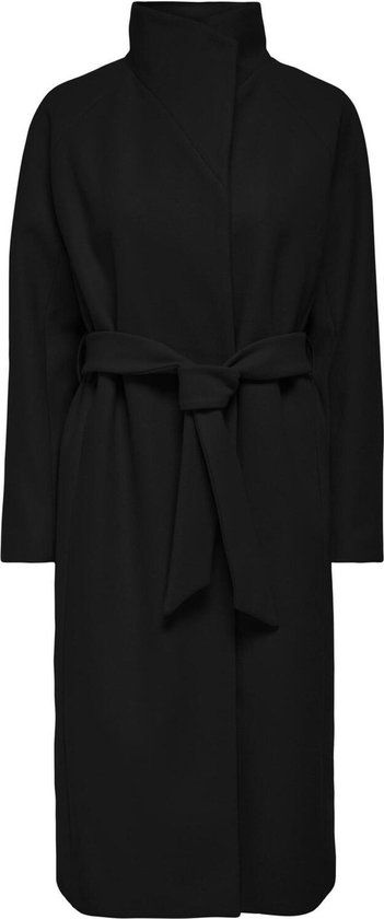 ONLY ONLEMMA High Neck Coat - Black - Women's Size M