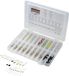 Tru Components LED-assortiment rood, groen, geel, blauw, wit rond 3 mm, 5 mm