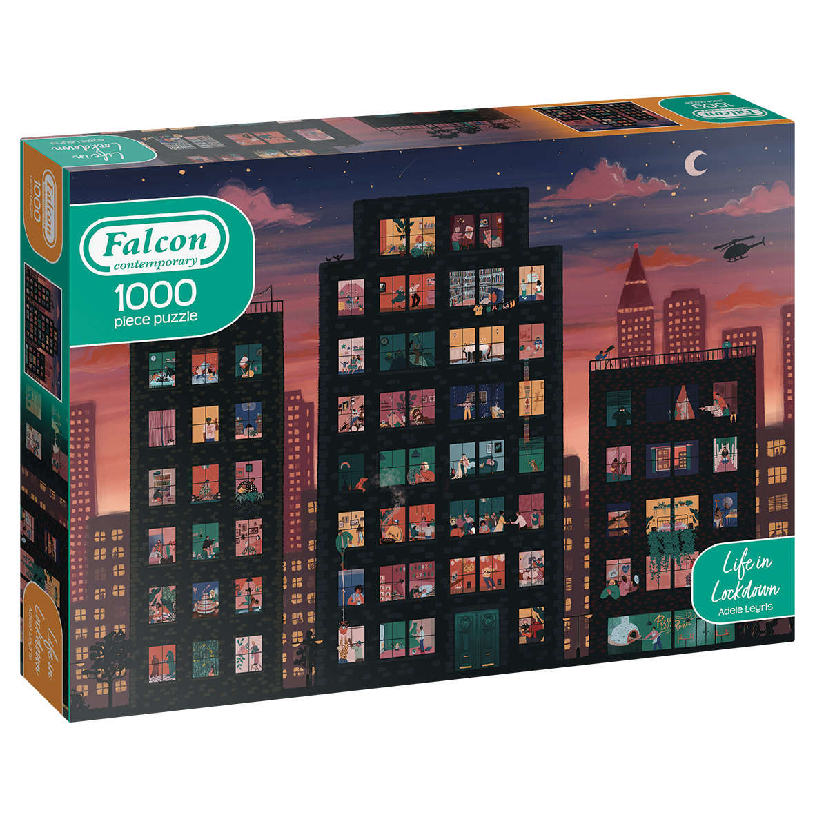 Jumbo Falcon Contemporary Life in Lockdown - 1000 stukjes Puzzel