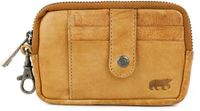 Bear Design Maise Leren Sleuteletui / Ritsportemonnee - Taupe