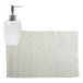 MSV tapis de bain - 40 x 60 cm - avec distributeur de savon de même couleur 260 ml - blanc