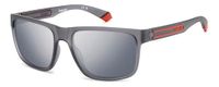 Polaroid PLD 2157/S MATTE GREY/SILVER GREY 57/18/135 Herrenbrillen Zonnebrillen