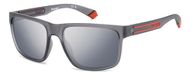 Polaroid PLD 2157/S MATTE GREY/SILVER GREY 57/18/135 Herrenbrillen Zonnebrillen
