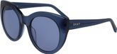 DKNY lunettes de soleil femme, modèle œil de chat (oversized), DK517S