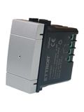 Elektronova Smart Zigbee/Tuya schakelaarmodule compatibel met houders Bticino Living Grey Tech