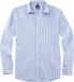 OLYMP Casual Regular Fit Overhemd blauw, Gestreept