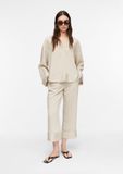 COMMA Broek beige
