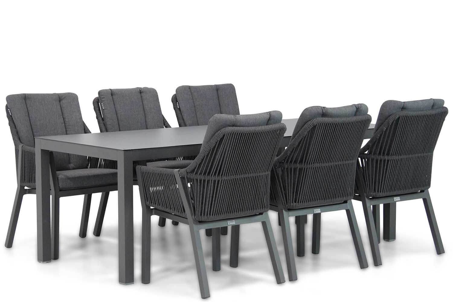 Lifestyle Garden Furniture Lifestyle Verona/Madras 220 cm dining tuinset 7-delig