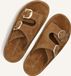 Stefano Lauran Dk56658 Slippers - Dames - Bruin - Maat 41