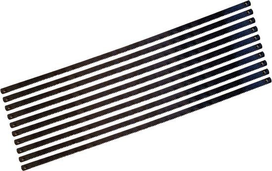 Silverline Figuurzaagbladen - 170 mm - 14 TPI - 10 stuks