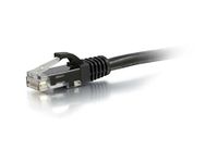 C2G 00728 Cat6a-kabel - Snagless niet-afgeschermde Ethernet-netwerkpatchkabel, zwart (6 voet, 1,82 meter)