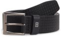 Tommy Hilfiger Riem 'Flag Plaque Embossed' zwart