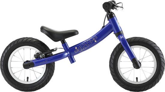 Bikestar Loopfiets Sport 12 inch - Blauw - 3-5 jaar - Luchtbanden