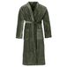 Vossen peignoir homme FEELING-L vert boue M