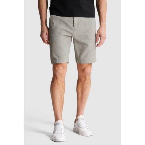 Cast Iron Lichtgroene Linnen Chino Shorts