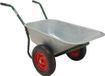 Wan GmbH Brouette de jardin à 2 roues - capacité 100 litres, capacité de charge 160 kg