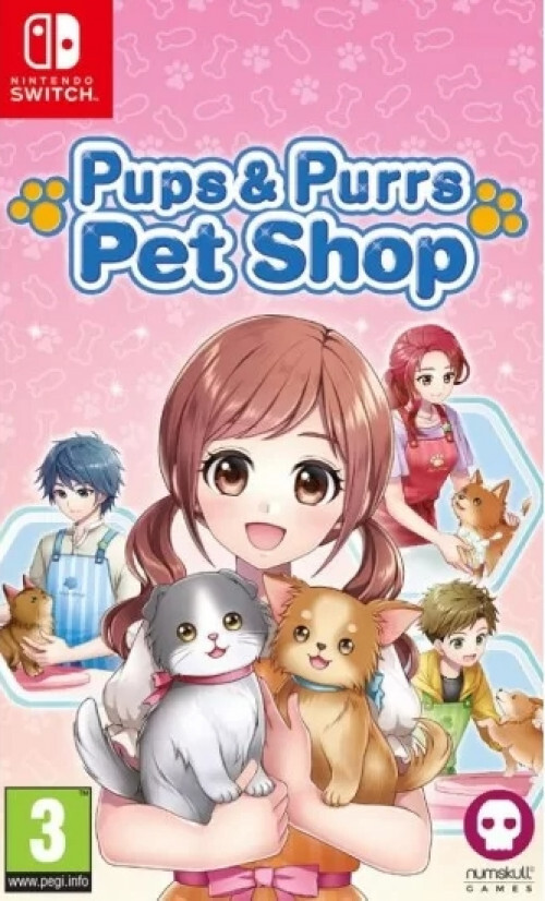 Numskull pups & purrs pet shop Nintendo Switch