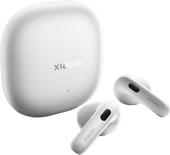 Xiaomi Buds 6 - Hi-Res Audio - aptX™ Lossless - Actieve ruisonderdrukking - Parelwit