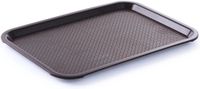 HENDI Medium fastfood dienblad – polypropyleen – bruin – 305x415x20 mm