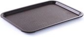 HENDI Medium fastfood dienblad – polypropyleen – bruin – 305x415x20 mm