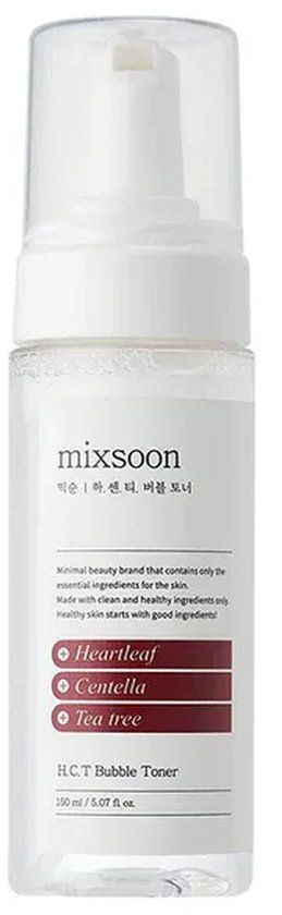 Mixsoon H.C.T. Bubbel Toner / Huidkalmerende Toner 150 ml
