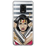 ERT GROUP mobiel telefoonhoesje voor Xiaomi REDMI NOTE 9 PRO/ 9S origineel en officieel erkend DC patroon Wonder Woman 003