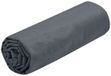 Stof Textiles Hoeslaken Eden - 2-persoons - 180 x 200 cm - donkergrijs - hotelkwaliteit - ademend katoen - 30 cm matrasdikte