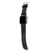 MegaGear Apple Watch Echt lederen armband reservearmband voor dames en heren 42 mm 49 mm 38 mm 41 mm, Apple Watch Series Ultra, Ultra2, 10, 9, 8, 7, 6, 5, 4, 3, SE, zwart