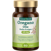Holland & Barrett Oregano Olie 28mg - 60 capsules