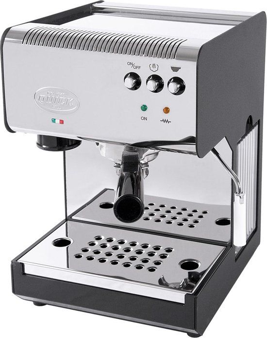 Quickmill Quick Mill 2820 Espressomachine - RVS - Zwart