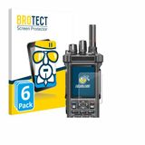 BROTECT Screenprotector 6 Stuks voor Radtel RT-950 Pro Beschermglas transparant