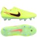 Nike Tiempo Legend 10 Elite Sg-pro Anti-clog Max Voltage - Jaune Fluo/noir - Terrain Gras (Sg), pointure 39
