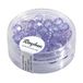 Rayher Glas-geslepen kralen, 6 mm, Iriserend, Sering, Doos 50 stuks