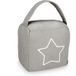 Merkloos / Sans marque Relaxdays 4x deurstopper zak - deurstop met ster - handgreep - vintage vloermodel - grijs