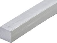 Reely PVC Vierhoekig Vierkantprofiel Kleurloos Kunststof