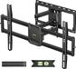 Shenzhen Haorui Industrial Technology Co., Ltd. Support mural TV, pivotant, inclinable, pour TV LED, LCD, plasma de 47 à 84 pouces avec VESA max. 600 x 400 mm, support TV suspension avec double bras extensible ultra résistant jusqu'à 60 kg, support TV