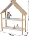 JUDY WILD "DREAM" Design boekenkast met 2 planken 78x30xH101 cm