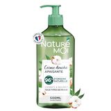 Naturé Moi - Kalmerende douchecrème – gevoelige huid – hydrateert en voedt – douchegel – biologische katoenen bloem en hennep van het massieve centrum – 96% natuurlijke oorsprong – 500 ml – gemaakt in Frankrijk