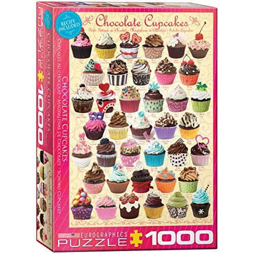 Eurographics Chocolade Cupcakes 1000-delige puzzel