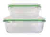 CleanPac, Ensemble de boîtes alimentaires, 2 pièces