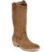 REFRESH - Botte femme Femme Camel - Chaussures confortables et polyvalentes - Mode décontractée - Modèle 17529202 (Taille 36)