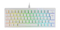 Mars Gaming MKMINIPRO Clavier Gaming USB Français Blanc