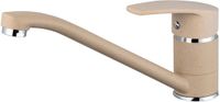 Merkloos LUCCIO Keukenmengkraan M20 Beige Messing Keramische Kop