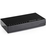 Allteq ALTQ-B-NTWRK-GIGA-8-PORT Netwerk switch - 8-poorts - 1000 Mb/s - Zwart