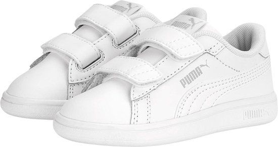 Puma Smash 3.0 L V Inf Sneakers Junior Wit
