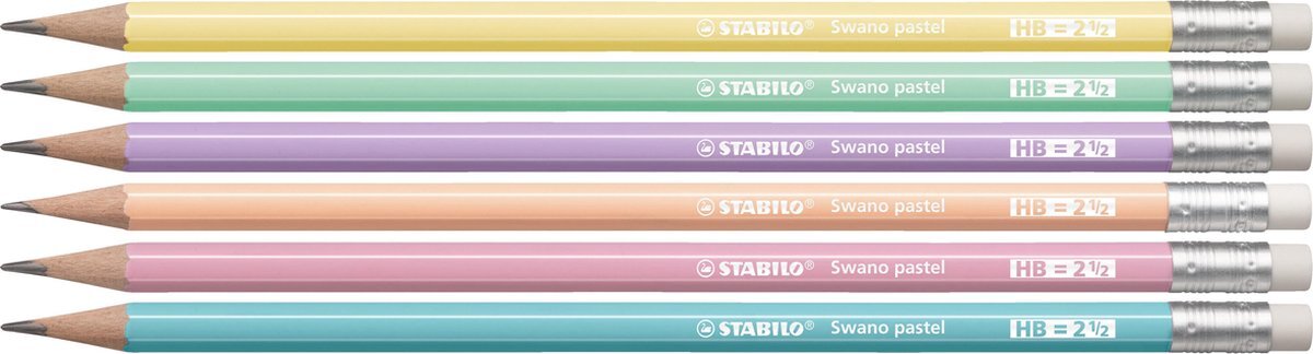 Stabilo 6 Swano 4908 Hb Pastel B-55366-1