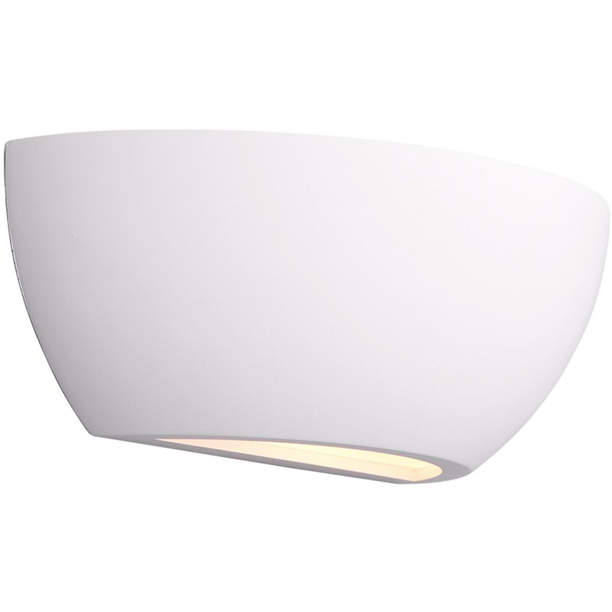 BES LED Trion Roman Wandlamp - E14 - Rechthoek - Mat Wit - 90cm