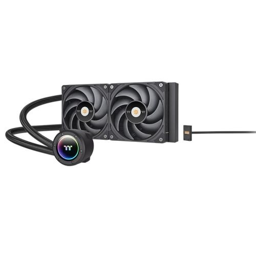 Thermaltake TOUGHLIQUID 240 EX Pro ARGB Sync All-in-one liquid cooler 12 cm Black